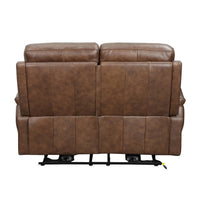 Nardi 2 Seater Electric Leather Recliner Sofa