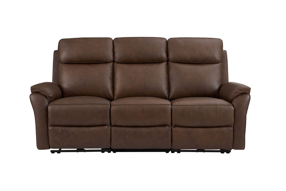 Nardi 3 Seater Leather Electric Recliner Sofa