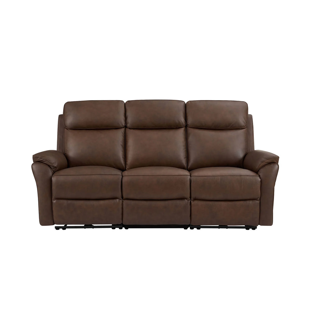 Nardi 3 Seater Leather Electric Recliner Sofa