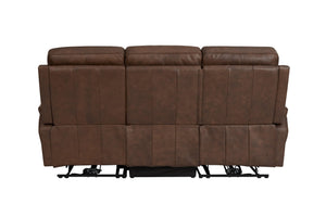 Nardi 3 Seater Leather Electric Recliner Sofa