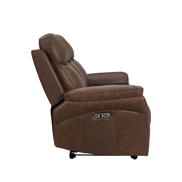 Nardi 3 Seater Leather Electric Recliner Sofa