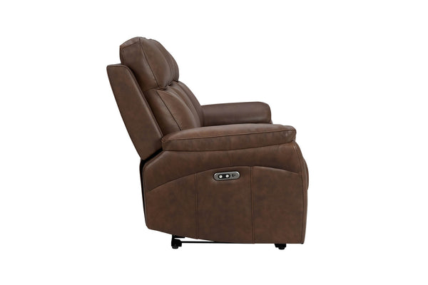 Nardi 3 Seater Leather Electric Recliner Sofa