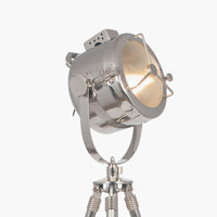 Nickel Searchlight Floor Lamp