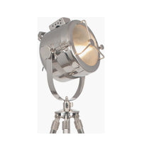 Nickel Searchlight Floor Lamp