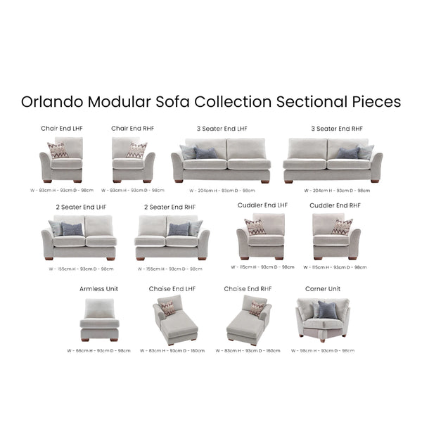 Orlando Upholstered Modular Sofa