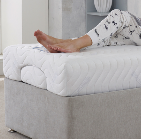 Adjust-a-bed 2ft6 Small Single Ortho Memory Mattress for an Adjustable Bed