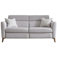 Oakley Upholstered 3 Seater Sofa with Recliner Option