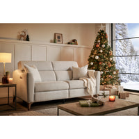 Oakley Upholstered 3 Seater Sofa with Recliner Option