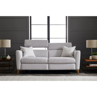 Oakley Upholstered 3 Seater Sofa with Recliner Option