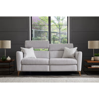 Oakley Upholstered 3 Seater Sofa with Recliner Option