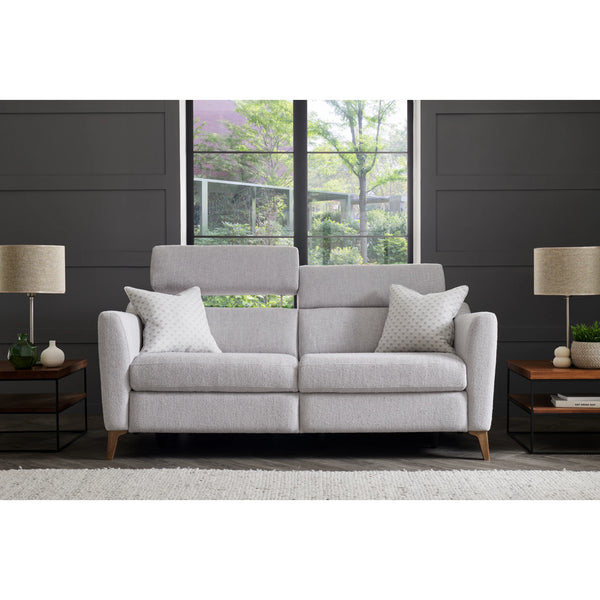 Oakley Upholstered 3 Seater Sofa with Recliner Option