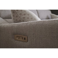 Oakley Upholstered 3 Seater Sofa with Recliner Option