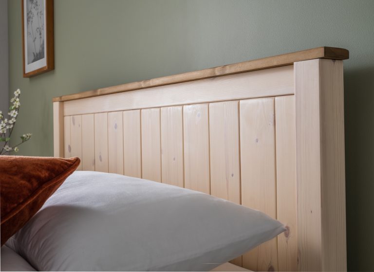 Okehampton 5ft King Wooden Bed Frame with Low Foot End