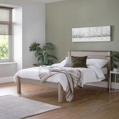 Paignton 5ft King Size Wooden Bed Frame - Low Foot End