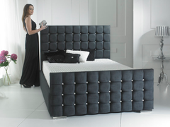 Prague Upholstered 4ft6 Double Bed Frame