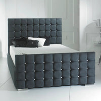 Prague Upholstered 4ft Small Double Bed Frame