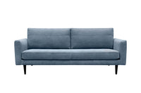 G Plan Vintage Leather Ridley Large Fabric Sofa