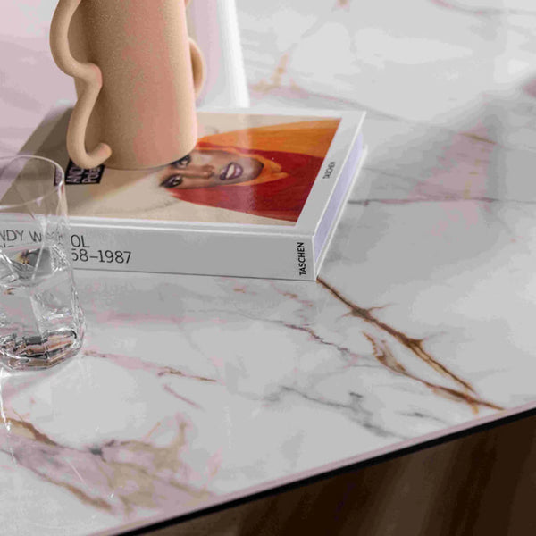Sabel 180cm-240cm Glass Extending Dining Table
