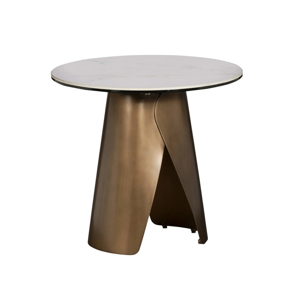 Sabel Glass Lamp Table