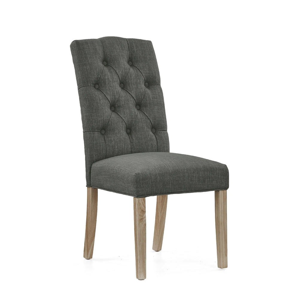Sandhurst Chelsea Dining Chair - Charcoal