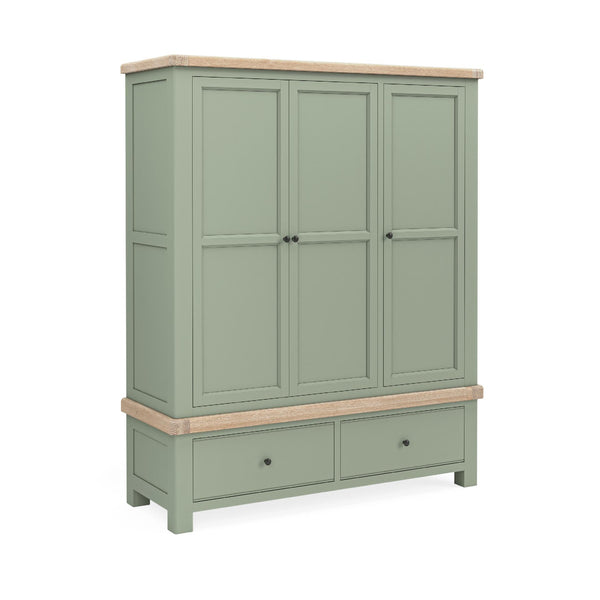 Sandhurst Triple Wardrobe Stone Grey