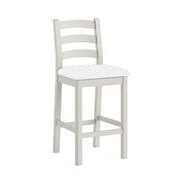 Sandhurst Bar Stool (No Cushion) Grey