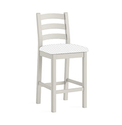 Sandhurst Bar Stool (No Cushion) Grey