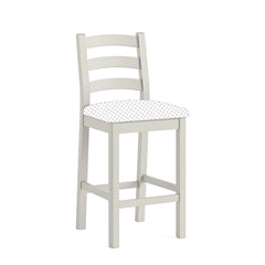 Sandhurst Bar Stool (No Cushion) Grey