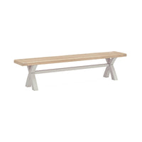 Sandhurst Cross Bench Grey