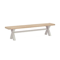 Sandhurst Cross Bench Grey