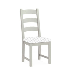 Sandhurst Ladder Dining Chair (Without Cushion) Grey