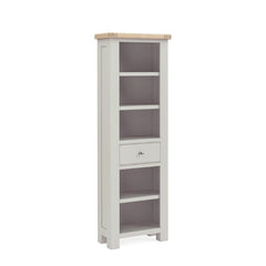 Sandhurst Slim Bookcase Grey