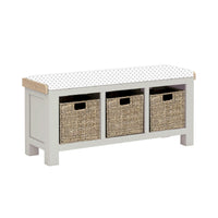 Sandhurst Storage Bench Grey