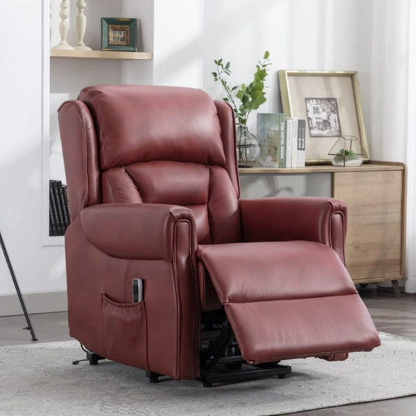 Santiago Leather Rise & Recliner Chair