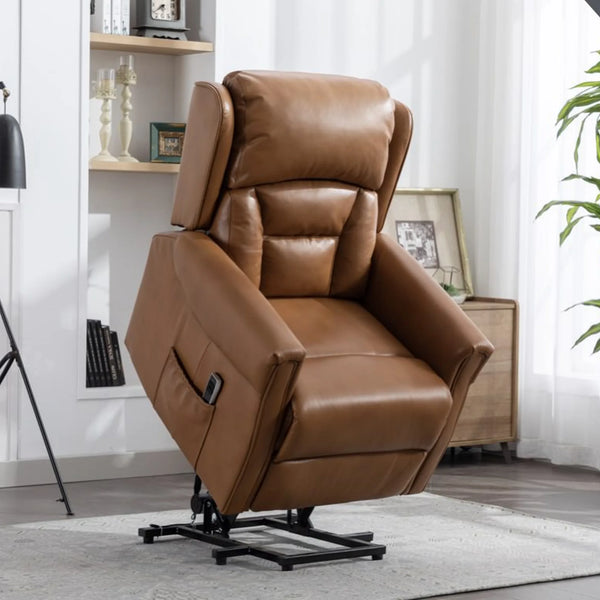 Santiago Leather Rise & Recliner Chair