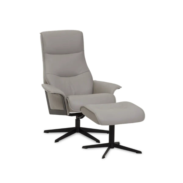 Siri Panelled Back 1000 Recliner Leather