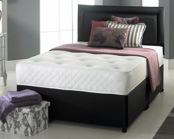 Solo Memory Foam 4ft Small Double Divan Set