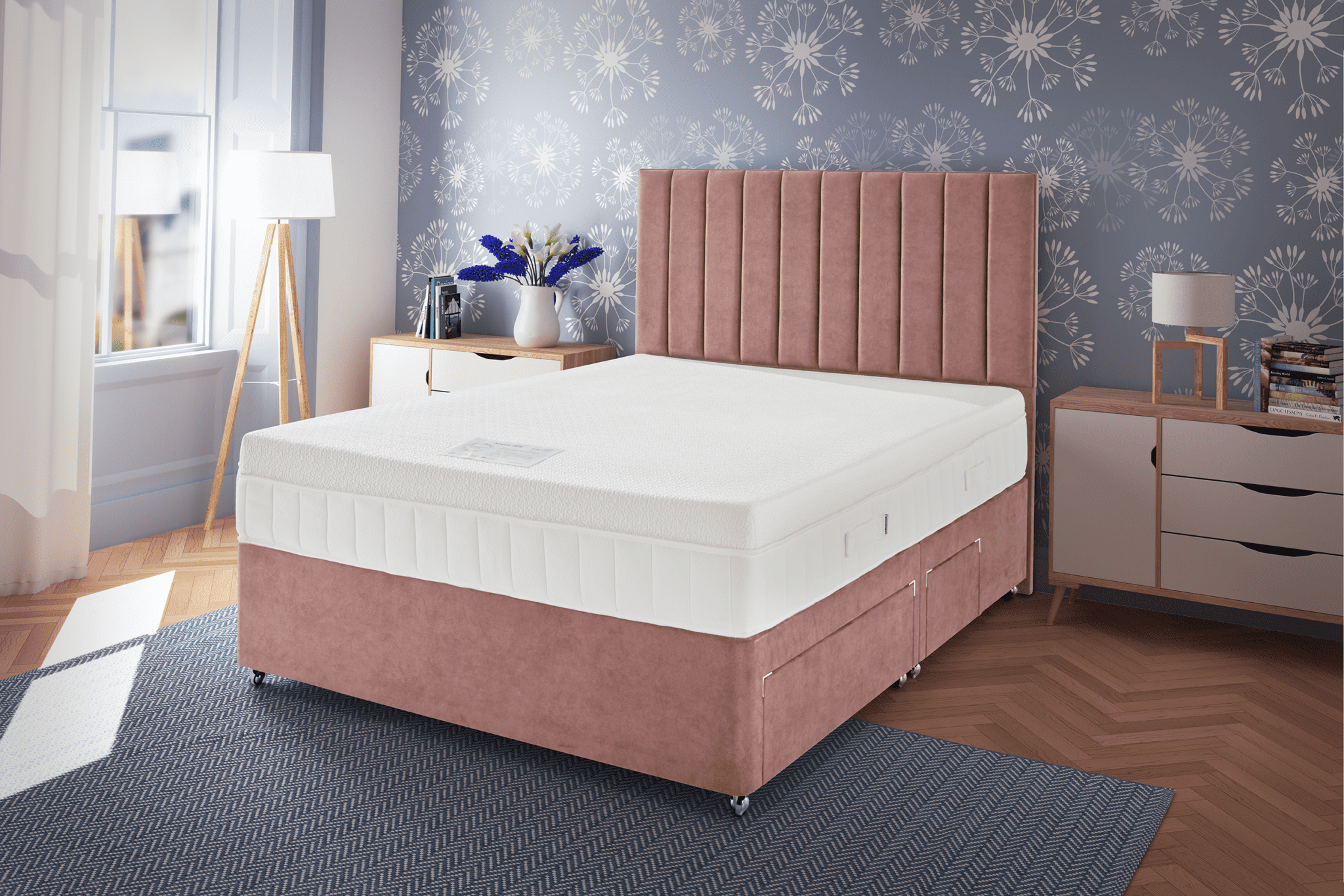 Kaymed Supreme 1600 Therma-Phase Ultra 4ft6 Divan set Double
