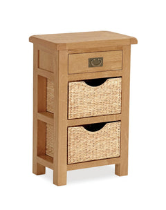 Salford Telephone Table with Baskets