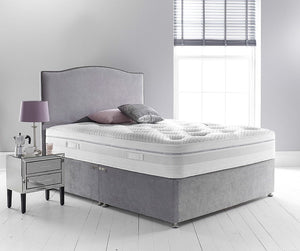 Tencel 1000 4ft Small Double Pocket Sprung Divan Set 