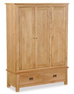 Salford Lite Triple Wardrobe