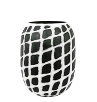 Valencia Handblown Carved Mono Glass Vase