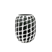 Valencia Handblown Carved Mono Glass Vase