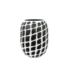 Valencia Handblown Carved Mono Glass Vase