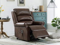 Walker Leather Rise & Recliner Chair