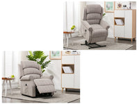 Walker Fabric Rise & Recliner Chair