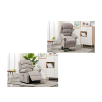 Walker Fabric Rise & Recliner Chair
