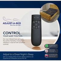 Adjust-a-bed 4ft Small Double Derwent Adjustable Bed