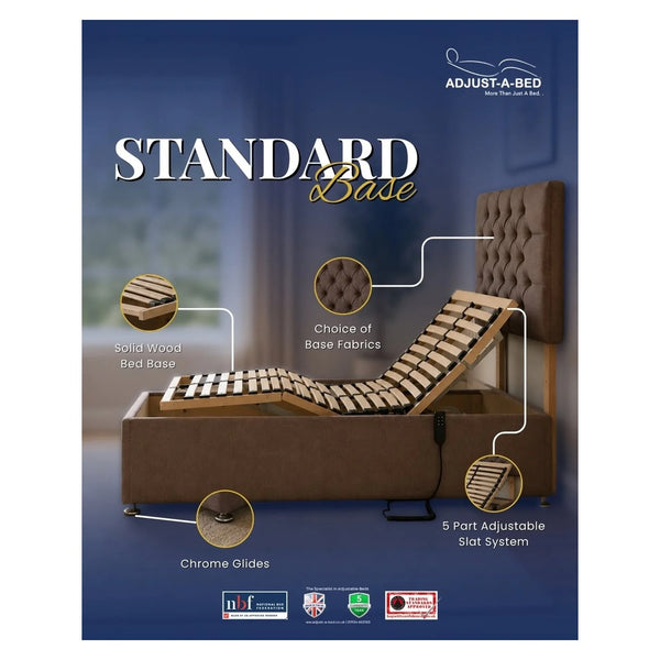 Adjust-a-bed 3ft Single Nova Adjustable Bed