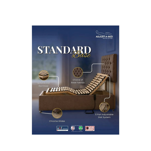 Adjust-a-bed 2ft6 Small Single Tri-Comfort Adjustable Bed